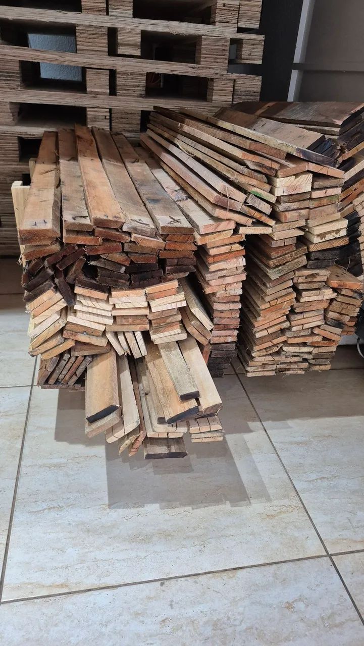 Ripas de pallets medidas 1.20mt, 1mt é, 0.80 centímetros, entregamos. 