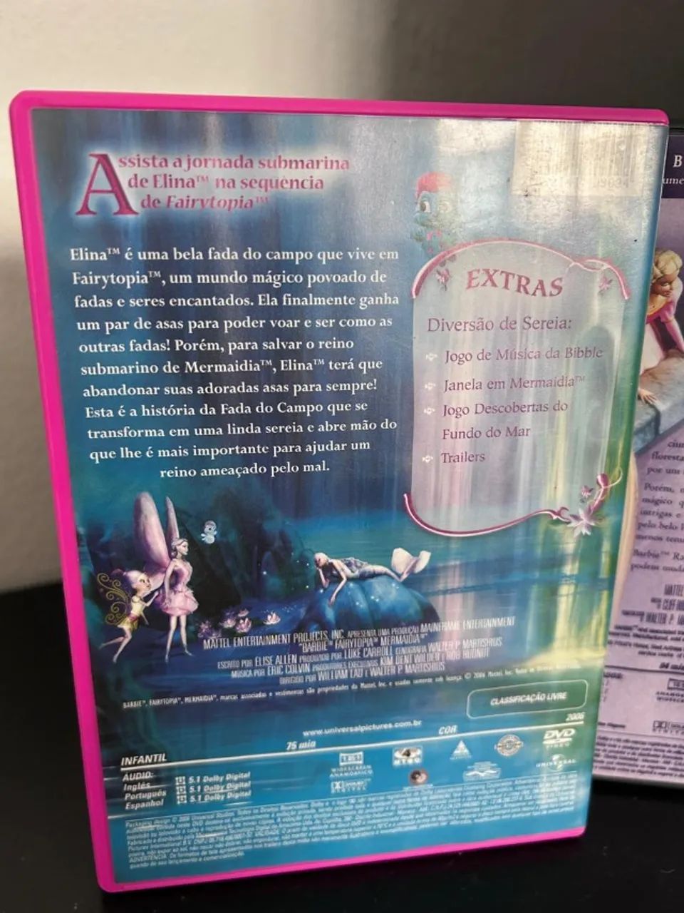 DVD original da Barbie - Mermaidia - Foto 3