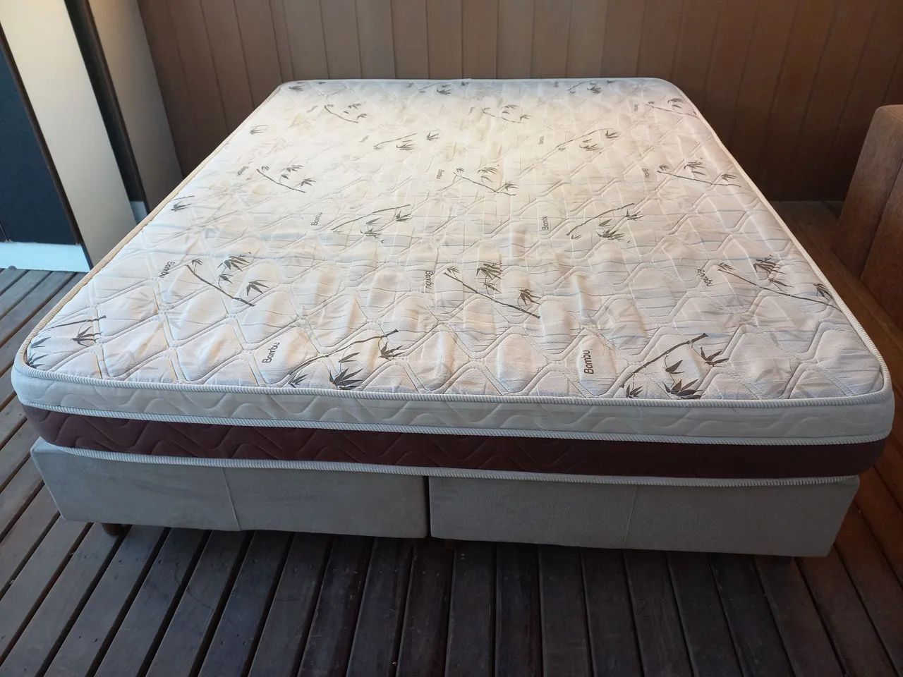 Vendo cama box Queen size - Foto 3