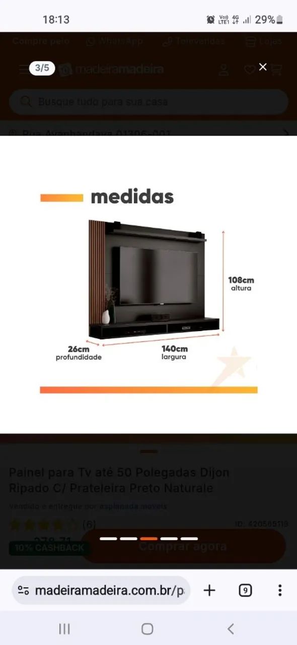 TV com painel ! - Foto 4