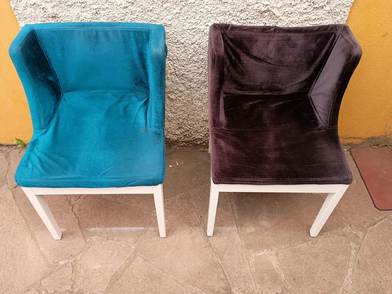 Par de cadeiras estofadas, com entrega grátis em Caxias. - Foto 4