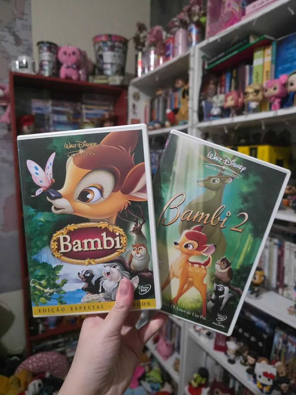 DVD Disney Bambi 1 e 2