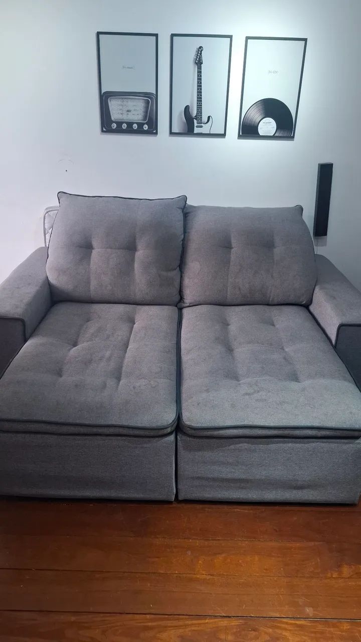 Sofá Retrátil (usado) - Foto 2