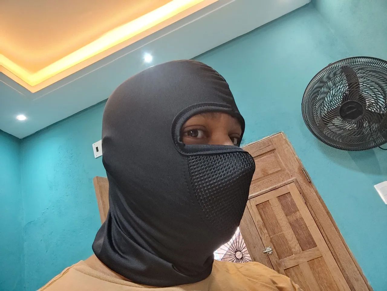 Touca ninja respirável, balaclava motoqueiro - já é o menor preço  - Foto 2