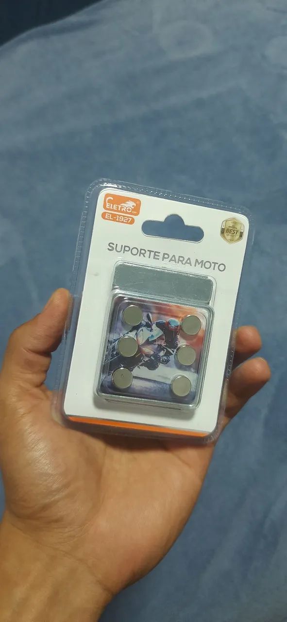 Suporte de celular com imã para moto