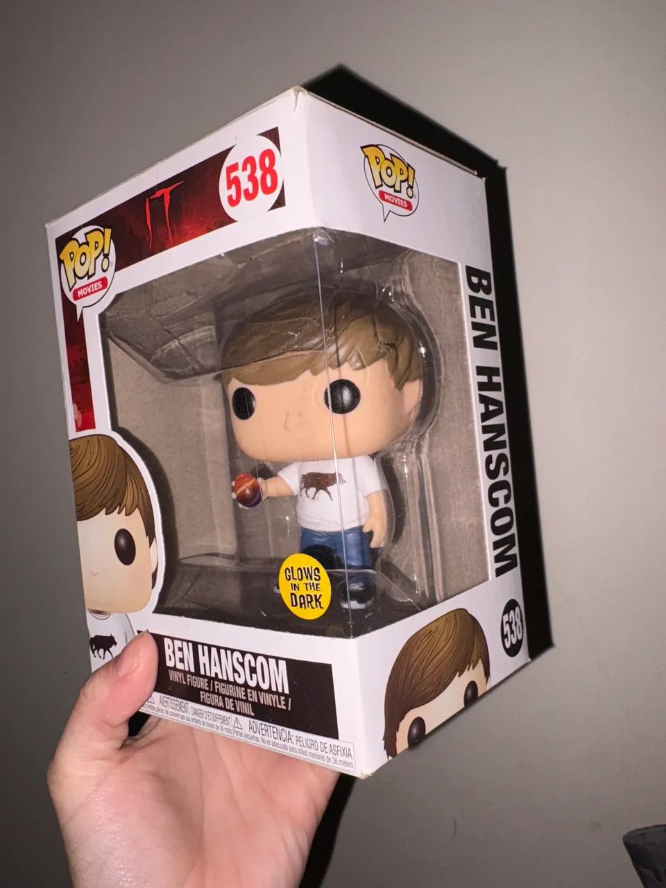 funko pop ben hanscom | brilha no escuro - it a coisa  - Foto 2