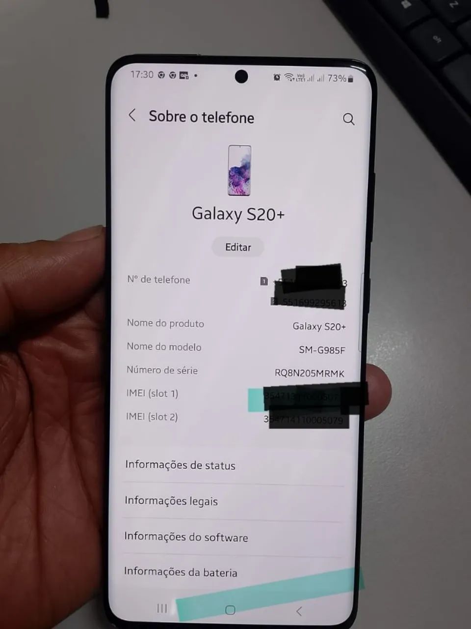Samsung s20 Plus 