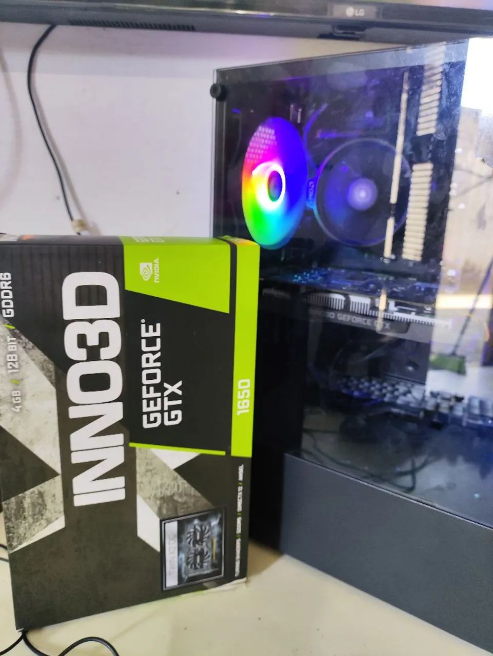 Placa de vídeo GTX 1650 4GB  - Foto 4