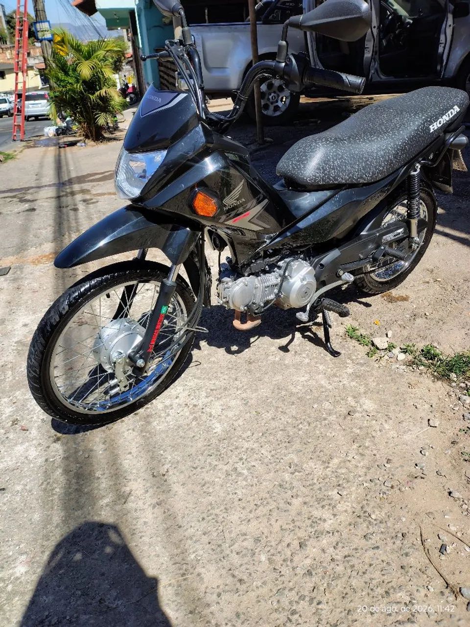 Honda Pop 110i ES - Praticamente Zero KM!  - Foto 5