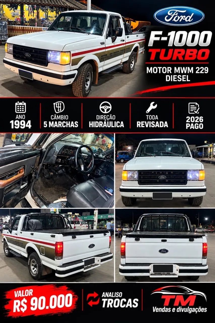 Ford F-1000 F-1000 Super Diesel / Super Diesel Turbo 1994