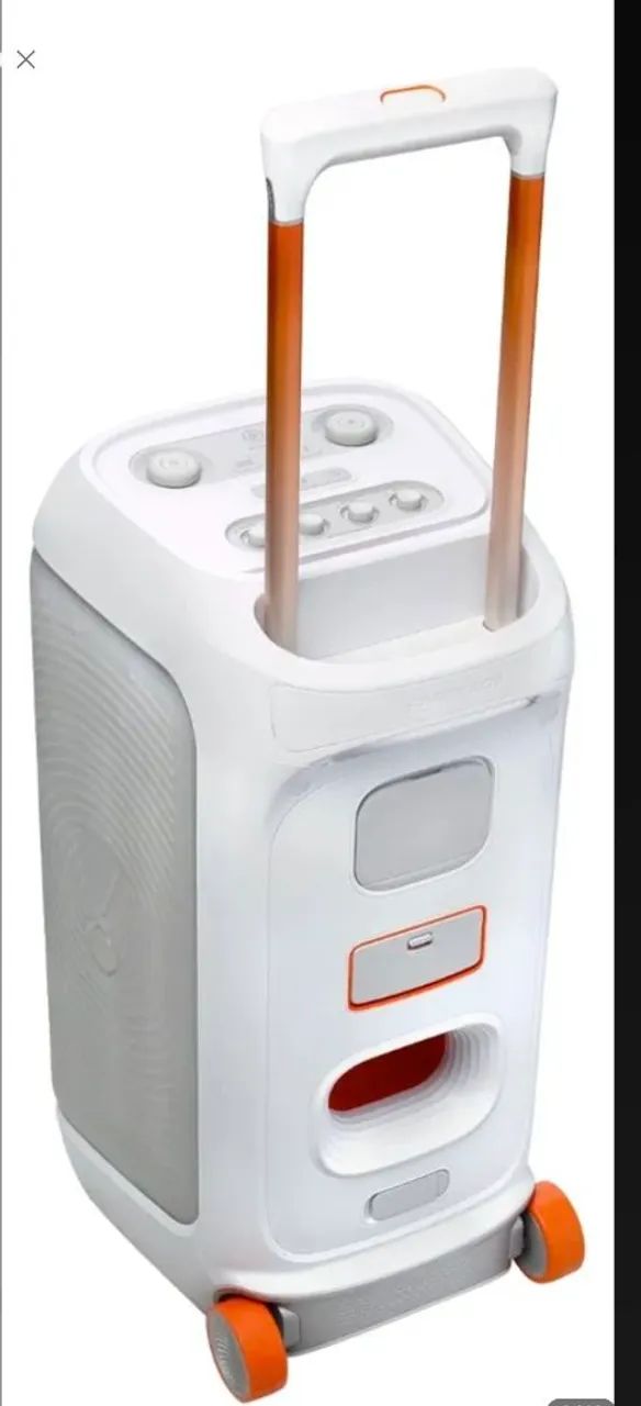 Caixa De Som Bluetooth Partybox Stage 320 Jbl - Branca - Foto 2