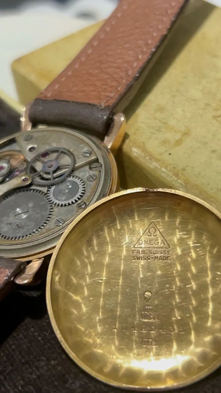 Omega ouro 18k - Foto 4
