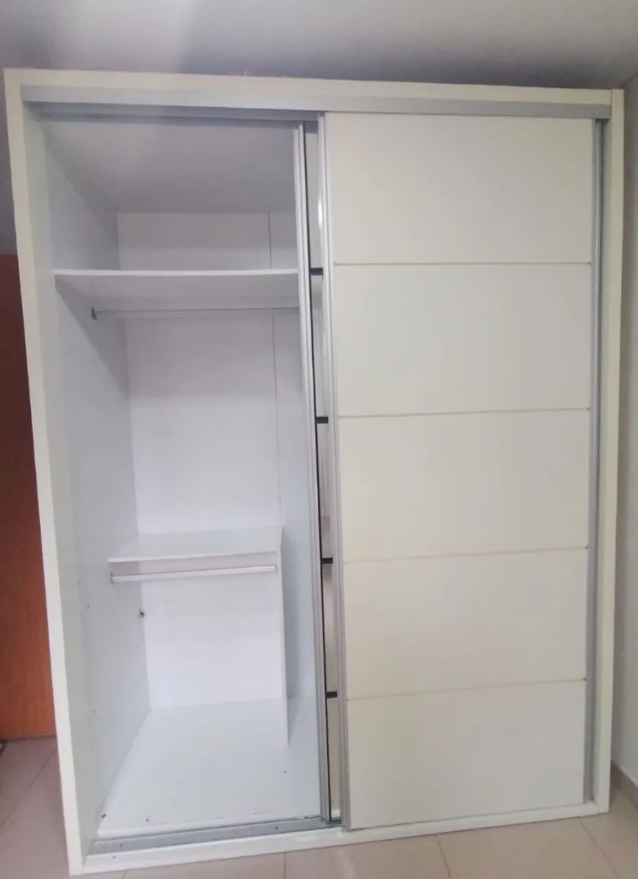 Guarda Roupa Dalla Costa 100% MDF com espelho - Foto 2