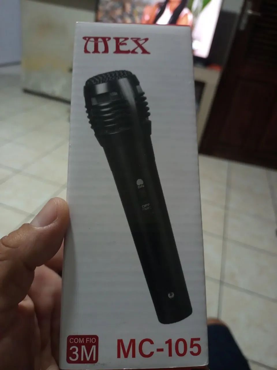 Microfone COM FIO NOVO  - Foto 2