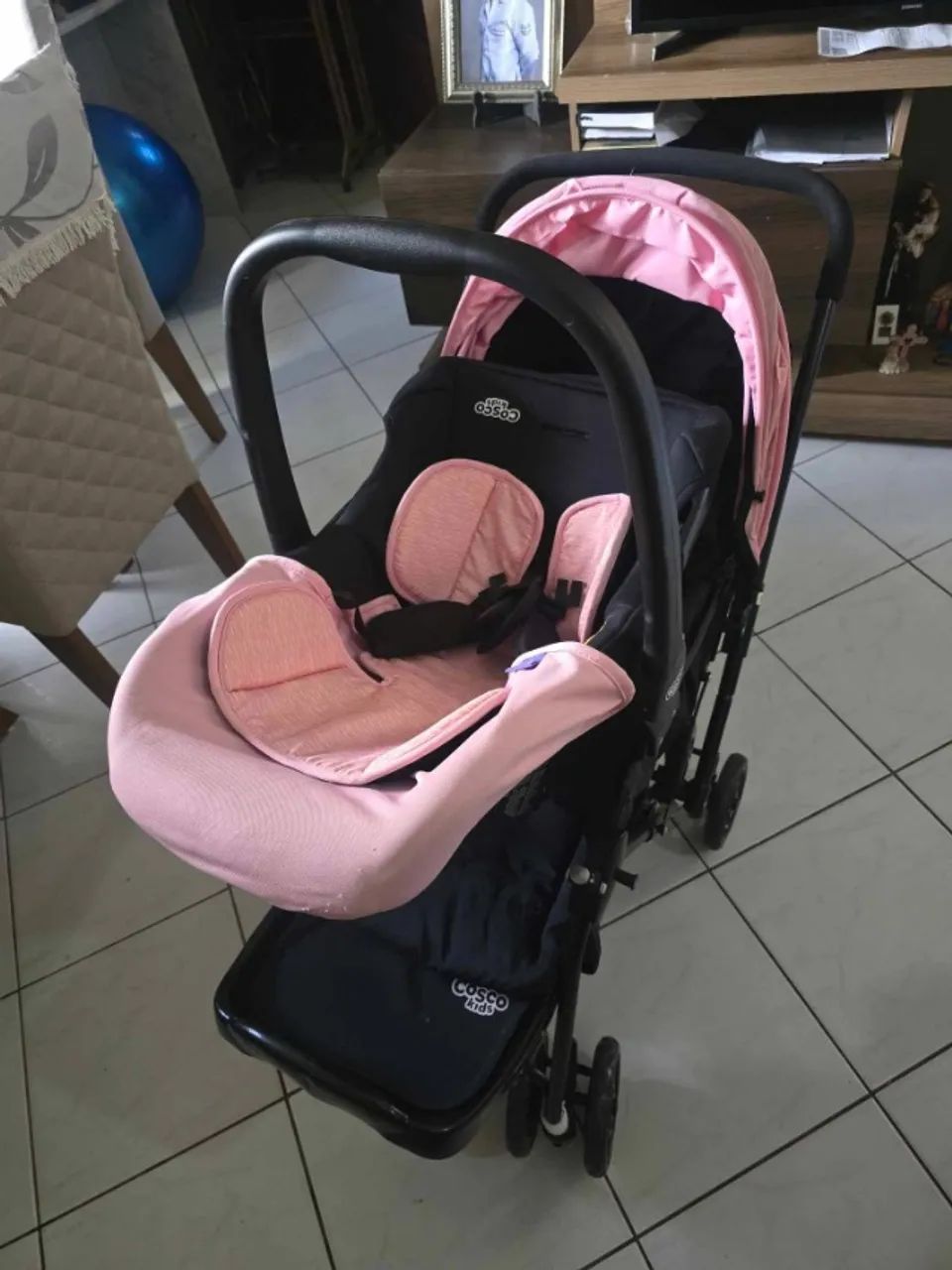 carrinho e bebe conforto - Foto 4