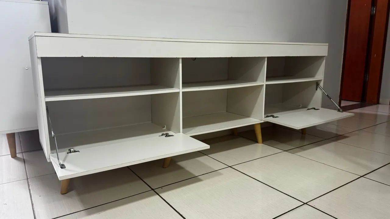 Rack Retrô Branco  - Foto 2