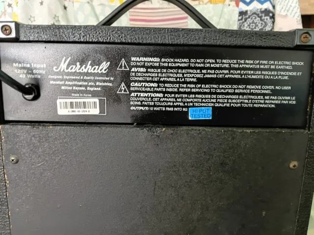 Amplificador Marshall MG10CD - Foto 4