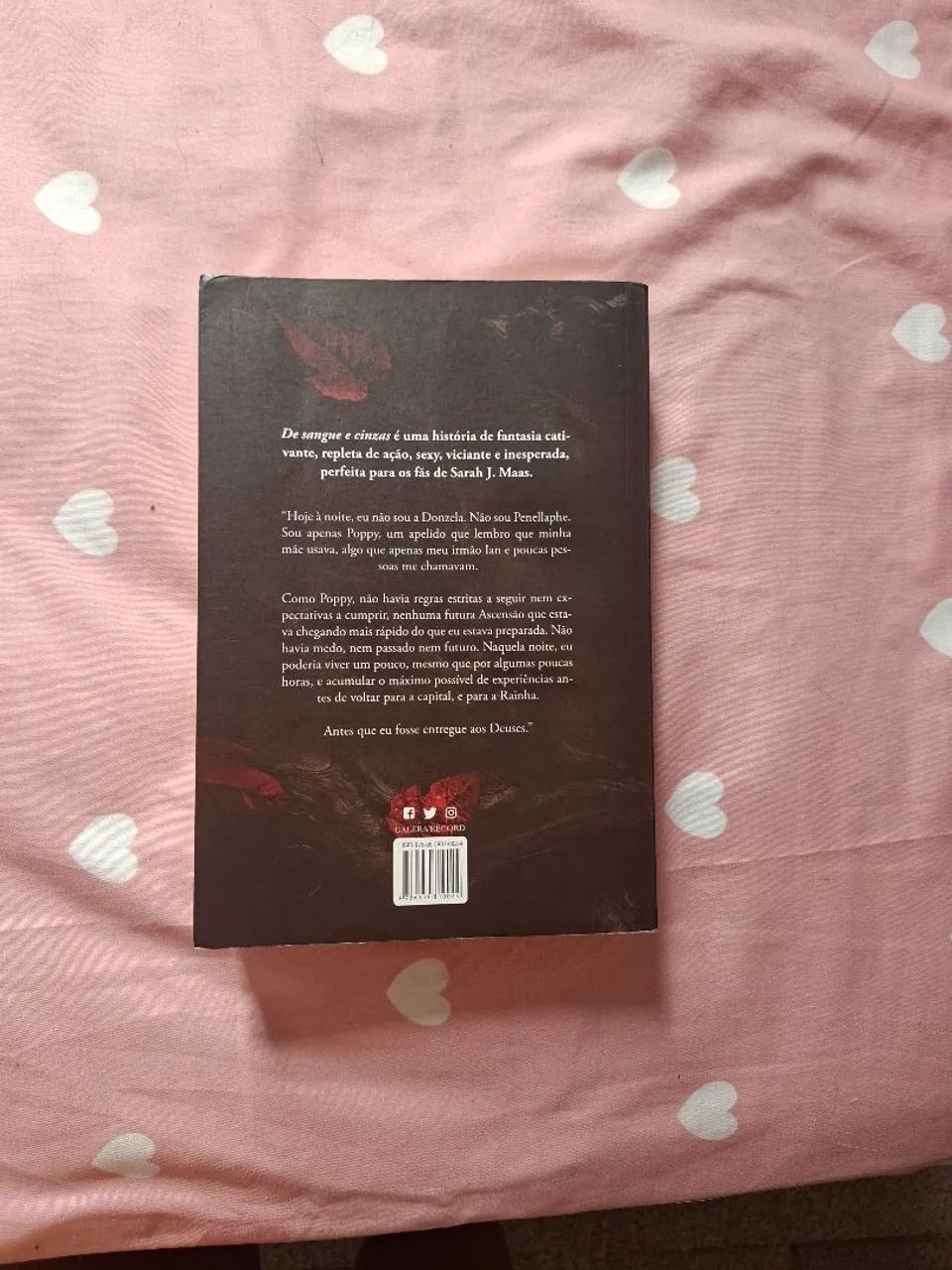 De sangue e cinzas livro  - Foto 2
