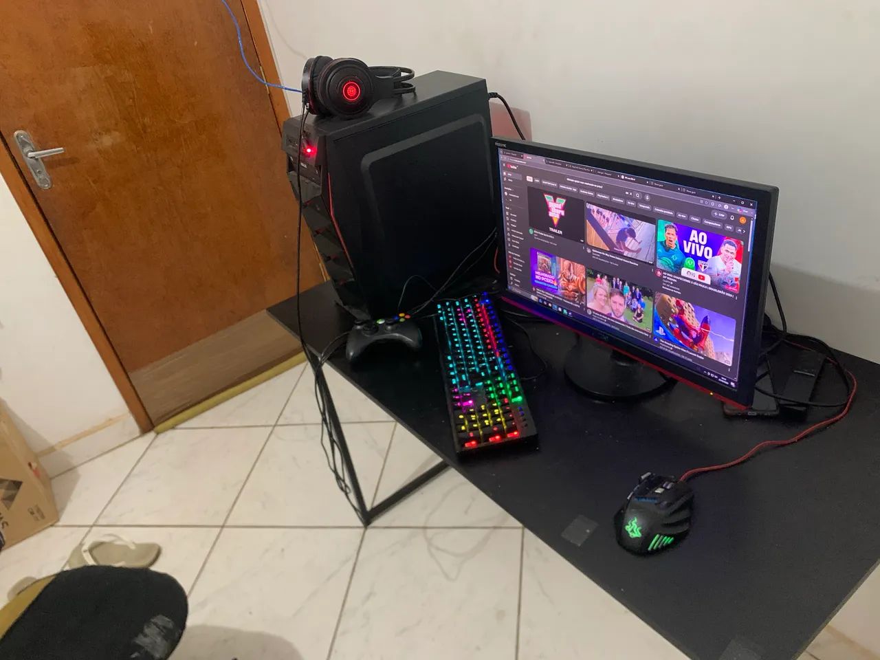 Pc gamer ryzen 5 1600 + rx 580 2x8 ram ddr4 - Foto 3