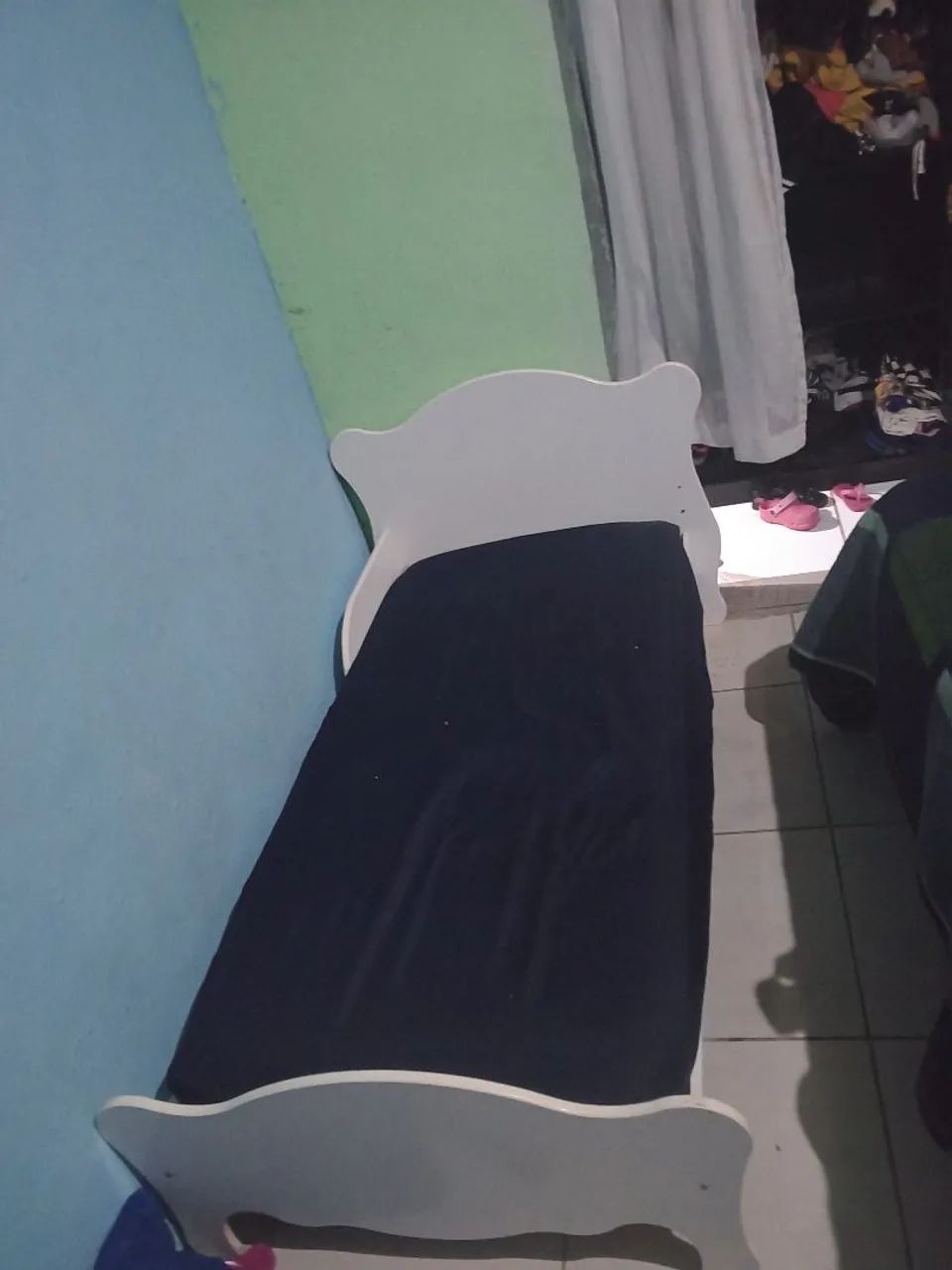 Cama infantil com colchão  - Foto 2