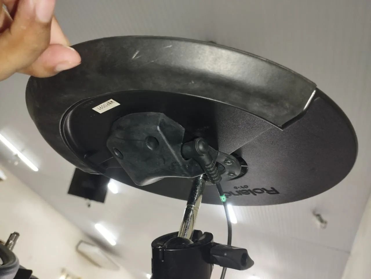 Bateria Eletrônica Roland Td-07 Dmk V-Drums Preto - Foto 5