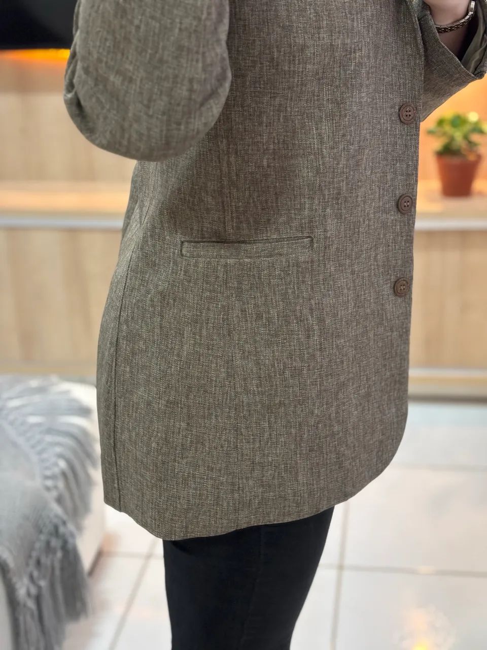 Blazer de alfaiataria sob medida. - Foto 5