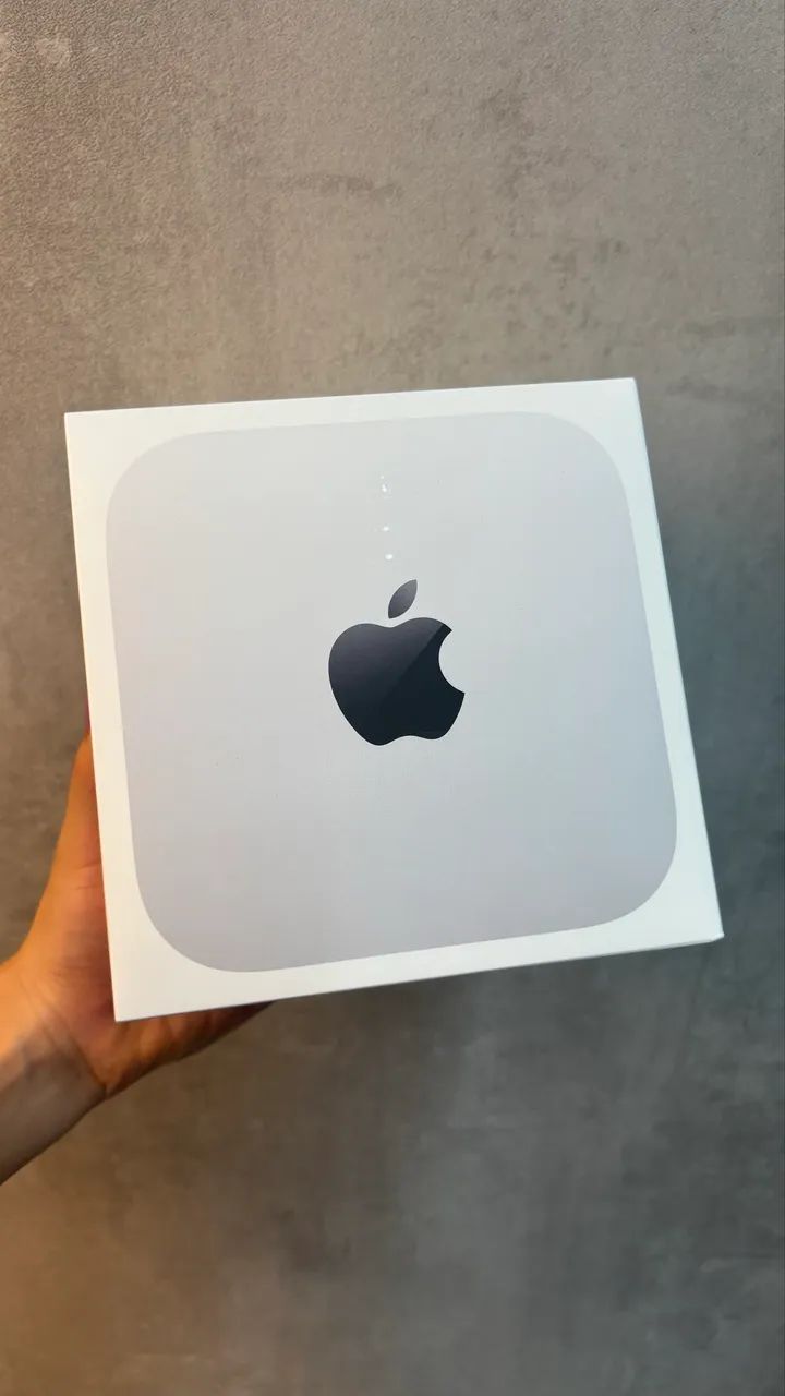Mac Mini M4 chip 16GB/256GB novo (garantia Apple) (LOJA FÍSICA