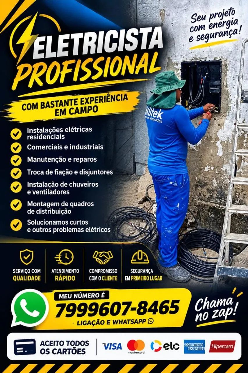 Eletricista instalador