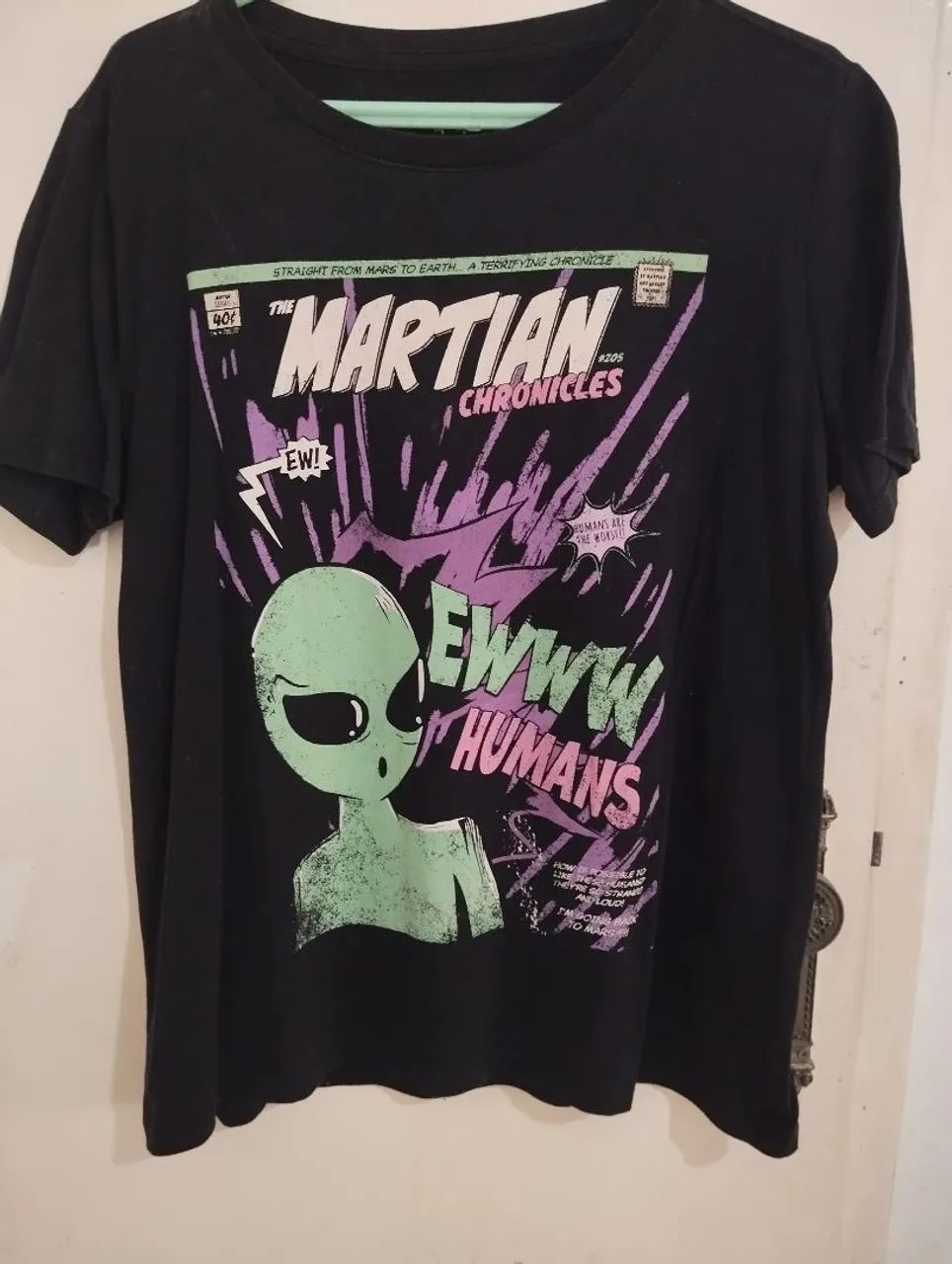 Camiseta bluesteel alien M