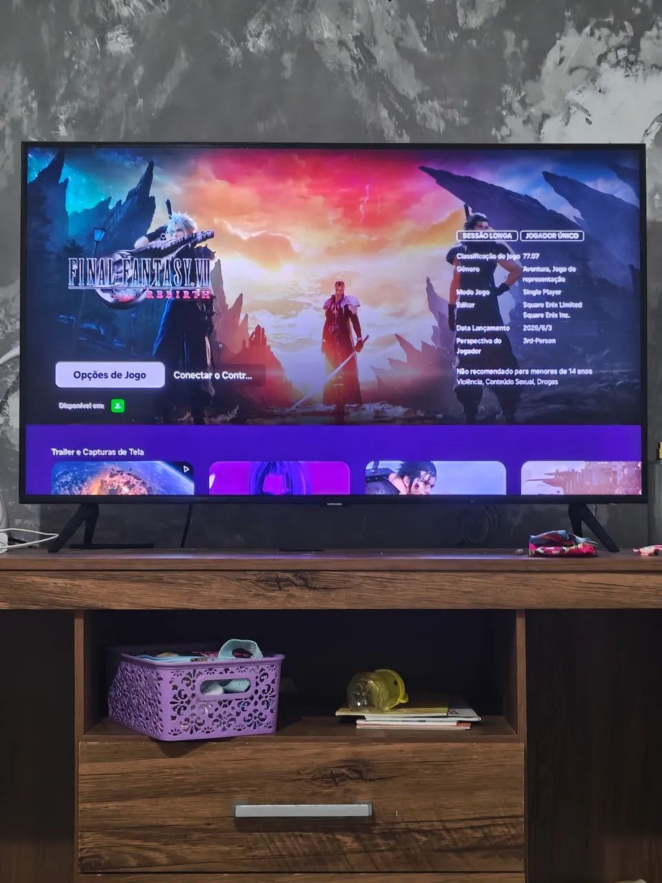 Televisão Samsung Smart 43 Polegadas 