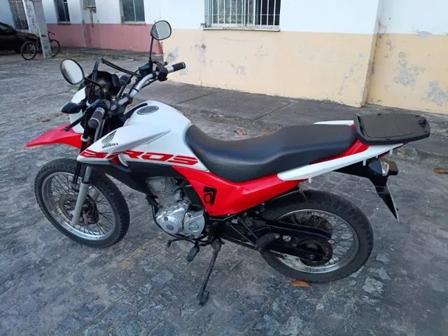 Honda Broz 160 2019 branco e vermelho 