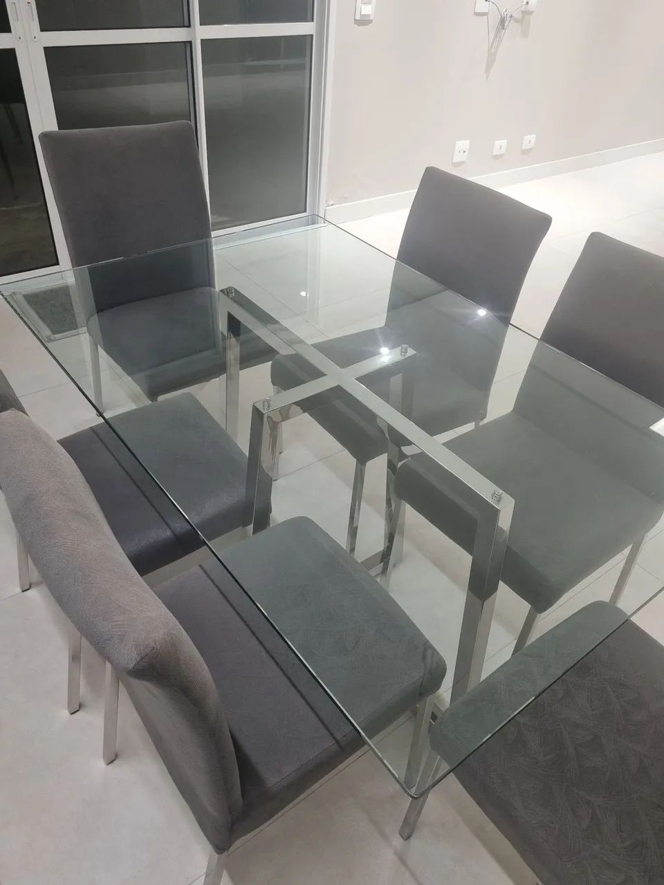 Mesa 6 lugares novinha. - Foto 3