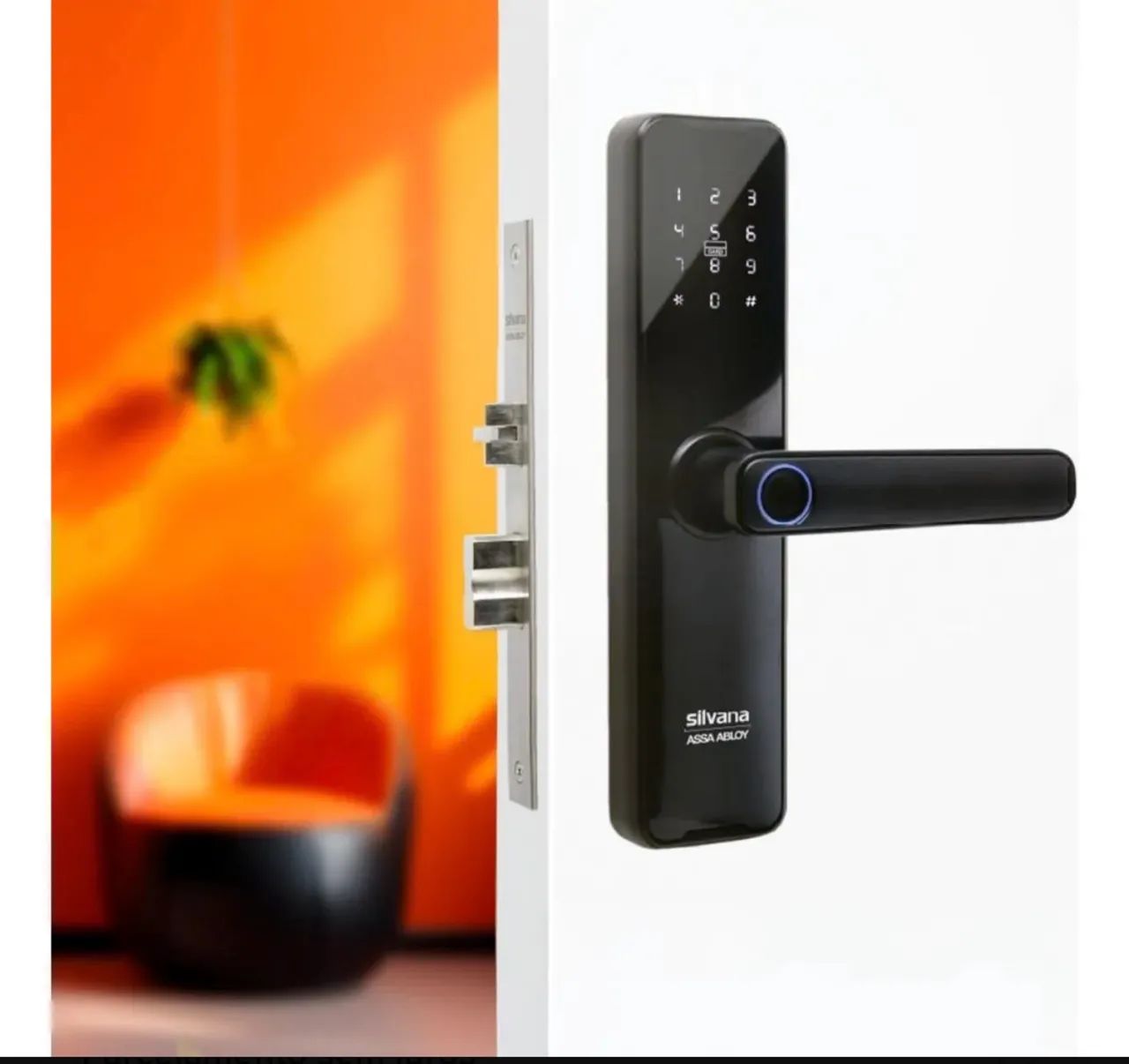 Fechadura eletrônica Silvana assa abloy - Foto 3