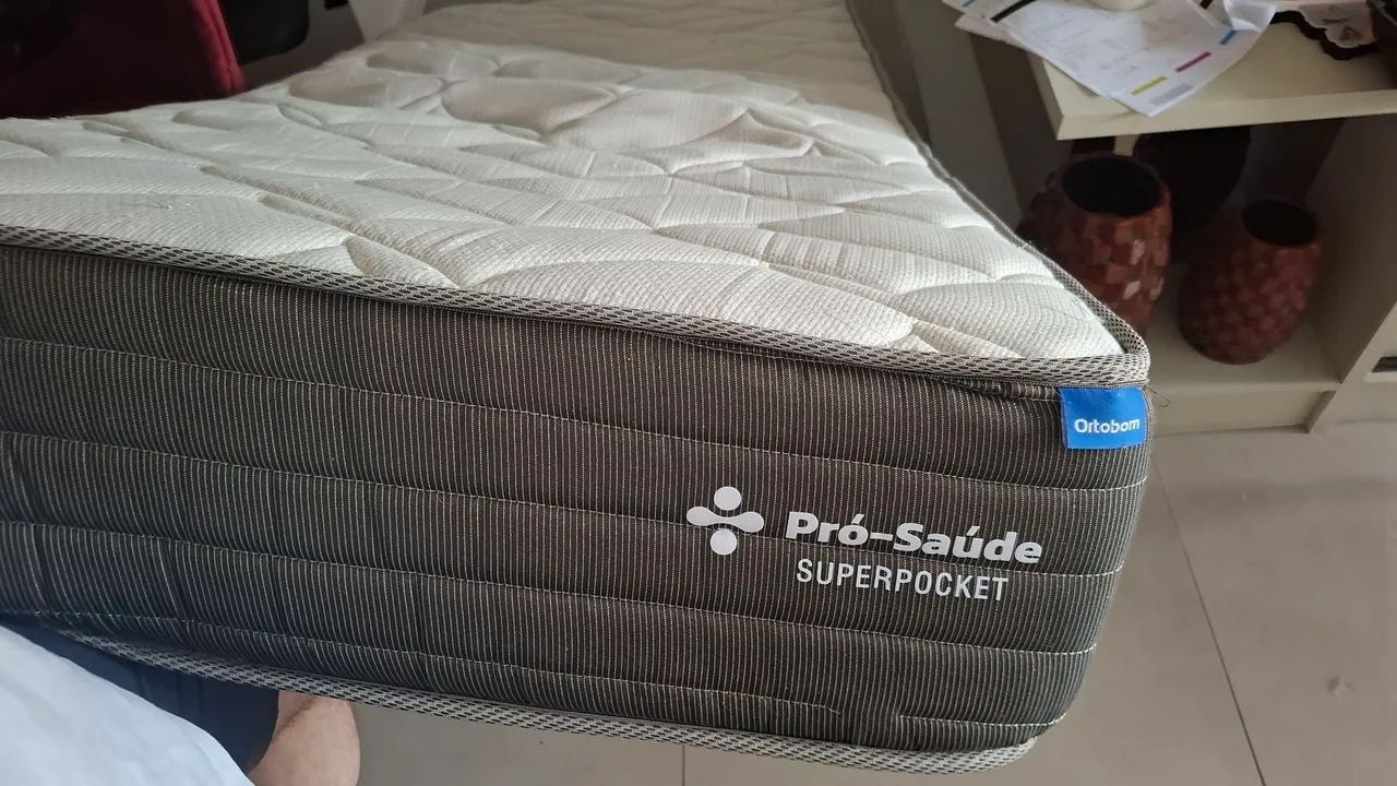 Colchão Ortobom Supepocket Pró Saúde Solteiro - Foto 4