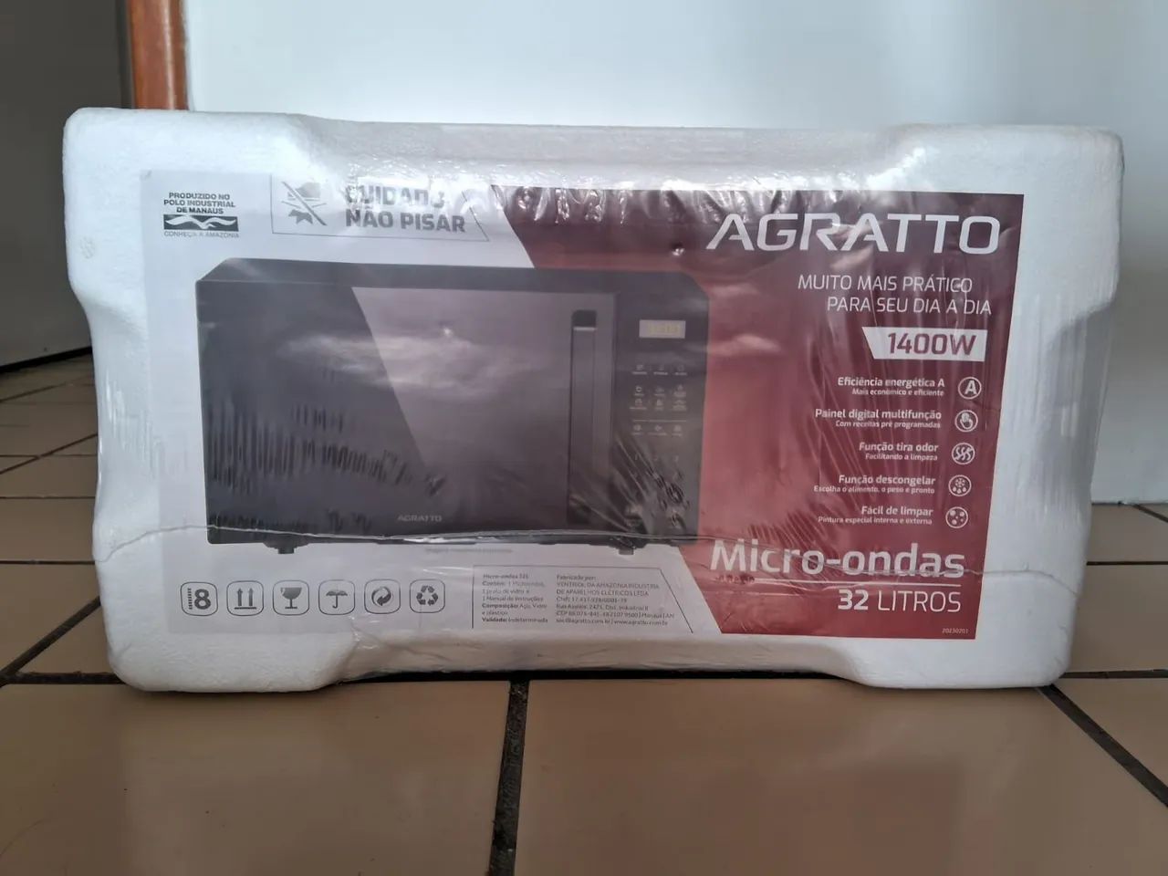 MICROONDAS 32L NOVO (NA CAIXA) - Foto 2