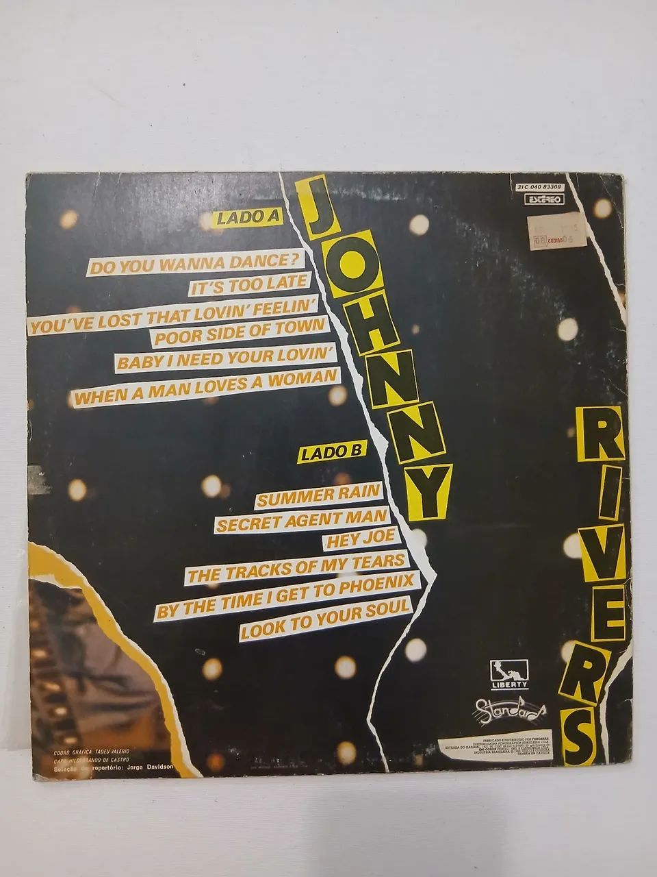 Lp the best of johnny rivers usado  - Foto 2