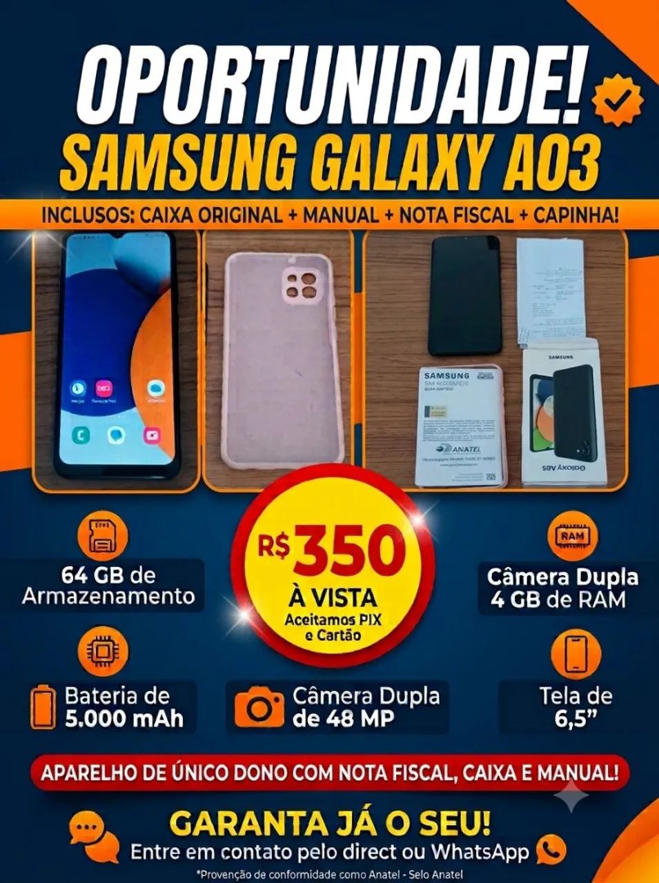 SAMSUNG GALAXY A03
