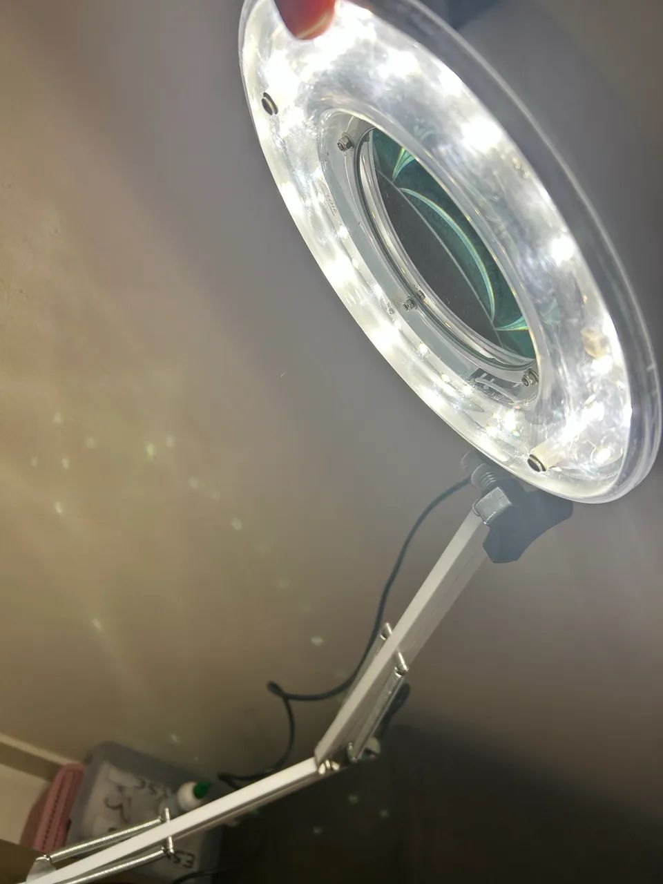 Lupa luminária led 