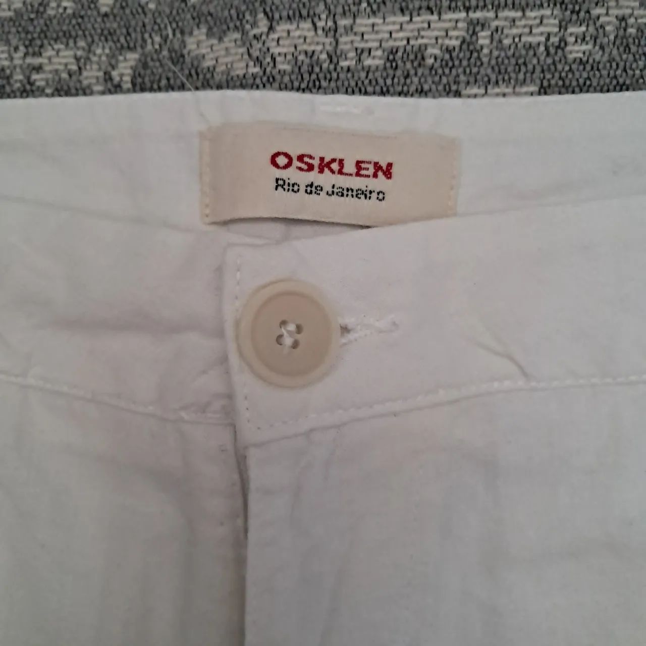 OSKLEN bermuda linho 38 - Foto 4