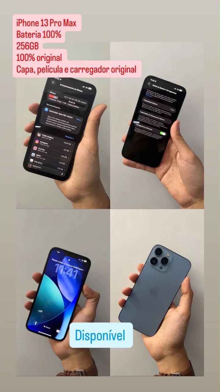iPhone 13 Pro Max 256 GB - Foto 3