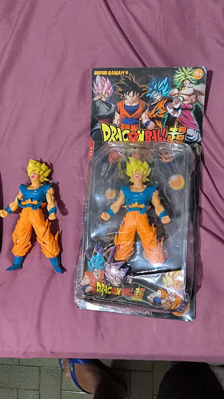 Goku super Sayajin + Cell Dragon Ball Z 