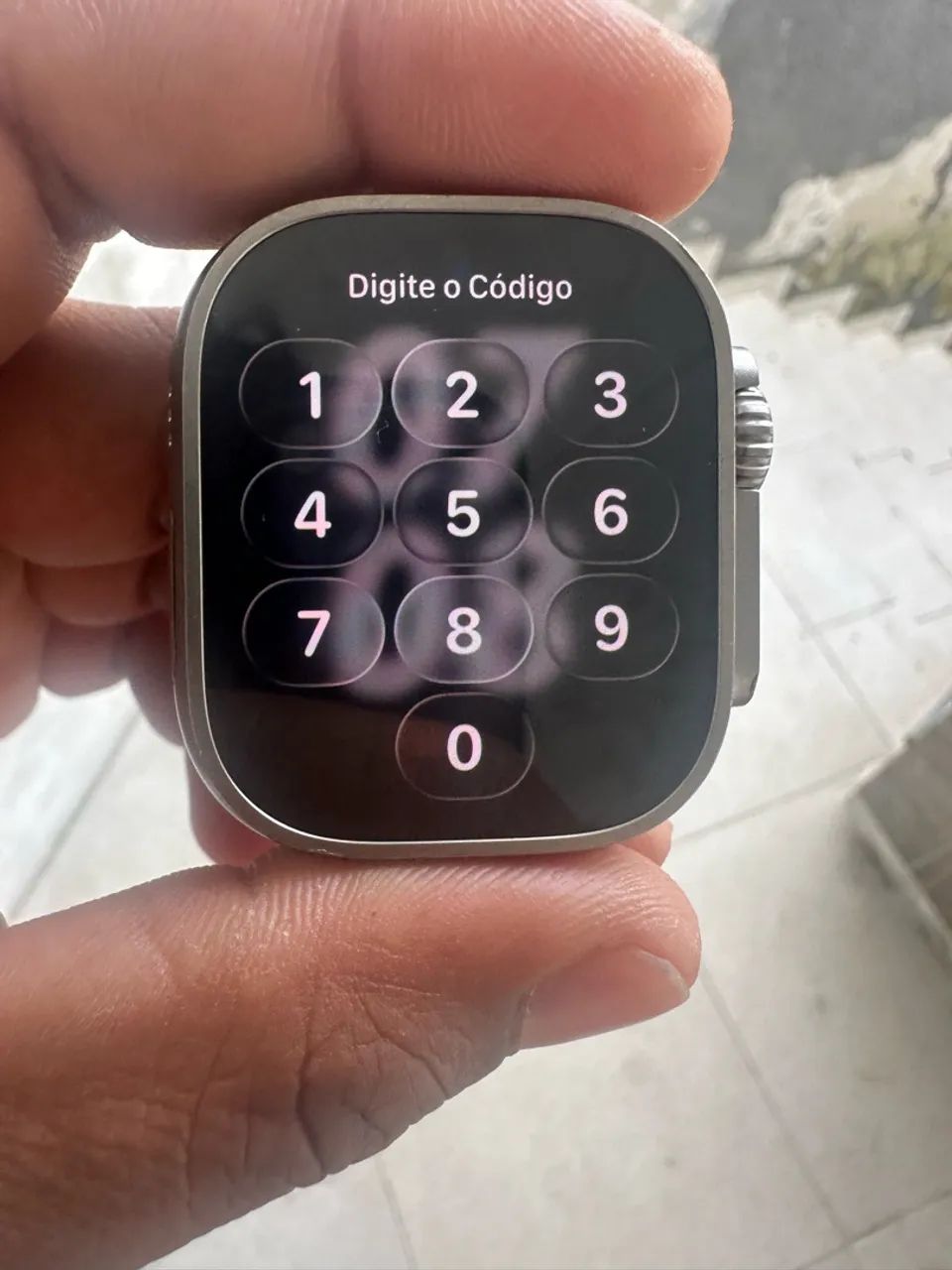 Apple Watch Ultra 49mm Titanium Midnight Ocean Band
