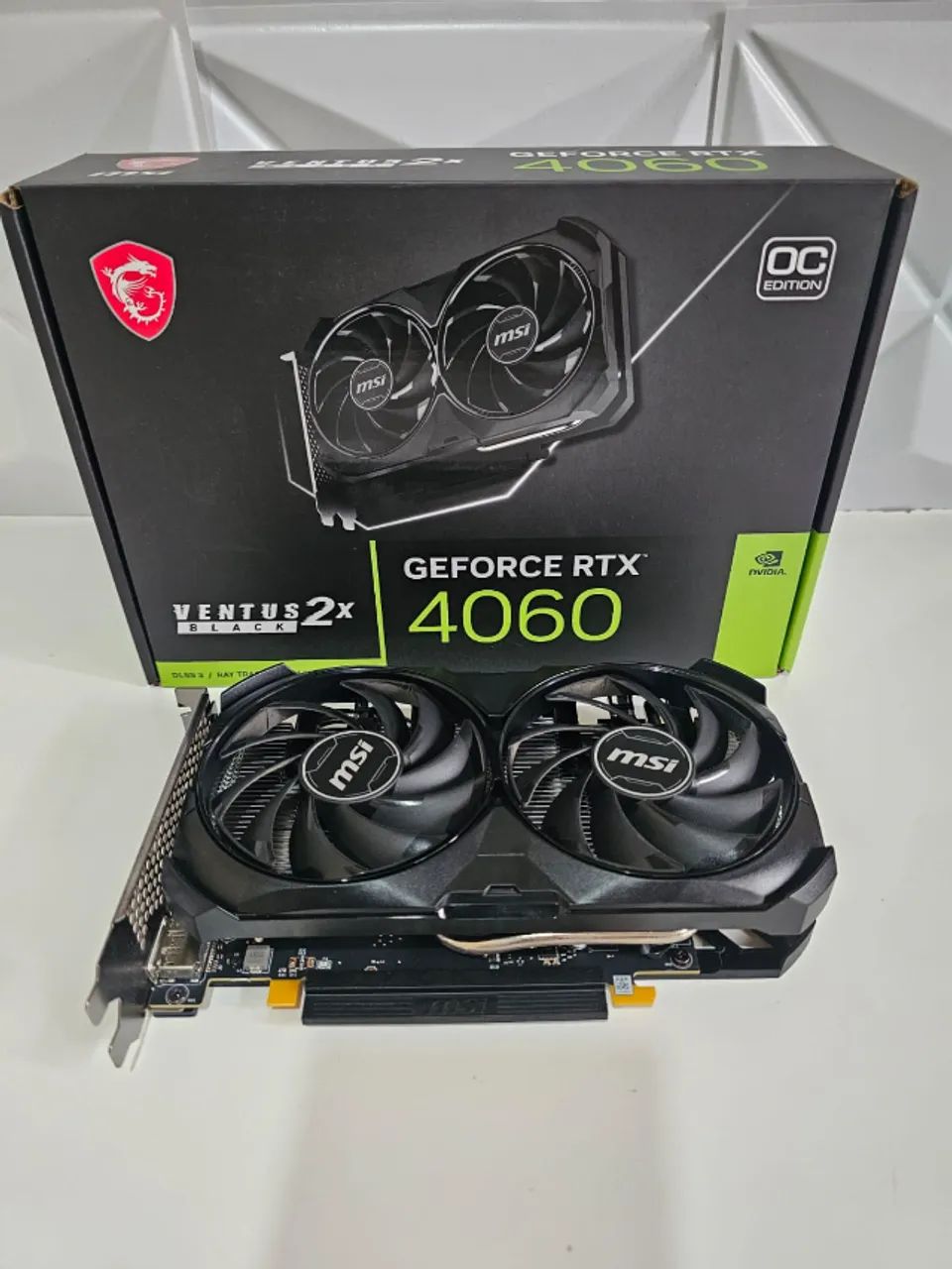 RTX 4060 8GB OC - Aceito Troca e Cartão 12x - ENTREGO - Placas de