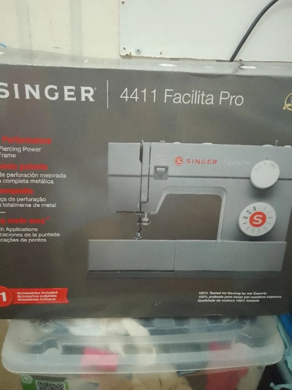 Máquina de costura Singer Facilita Pro 4411 - Foto 3
