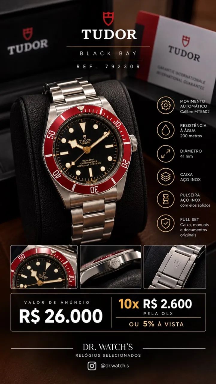 Tudor black bay 41mm full set  - Foto 2