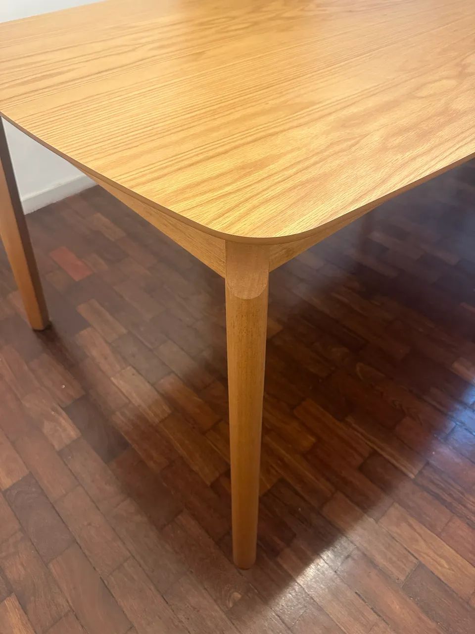 Mesa de Jantar Lalá Retangular - Carvalho Americano - Foto 4