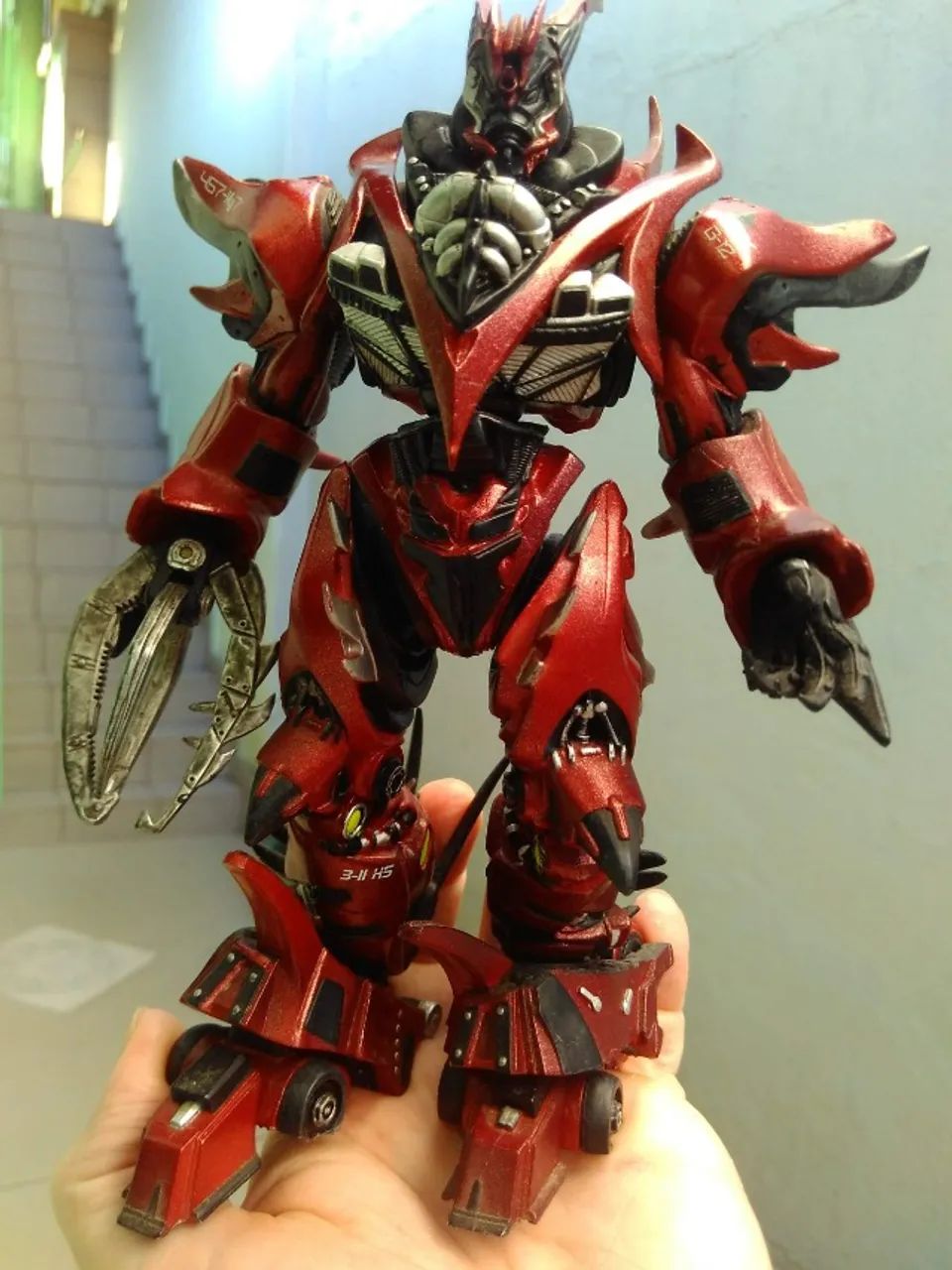 Cyber Spawn 2 da McFarlane Toys, lançado em 2005 como parte da série Spawn Series