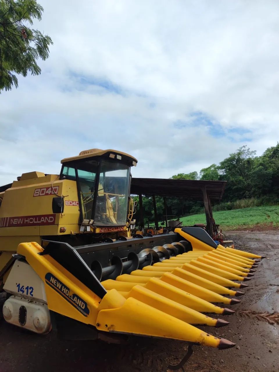 Plataforma de milho Methal C New Holland  - Foto 2