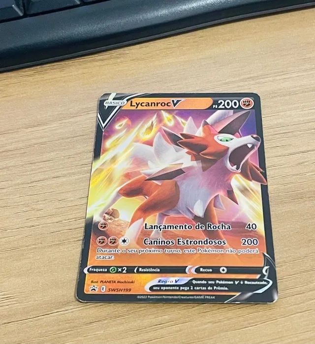 S #SWSH199 Espada e Escudo promos (2019) LycanrocV