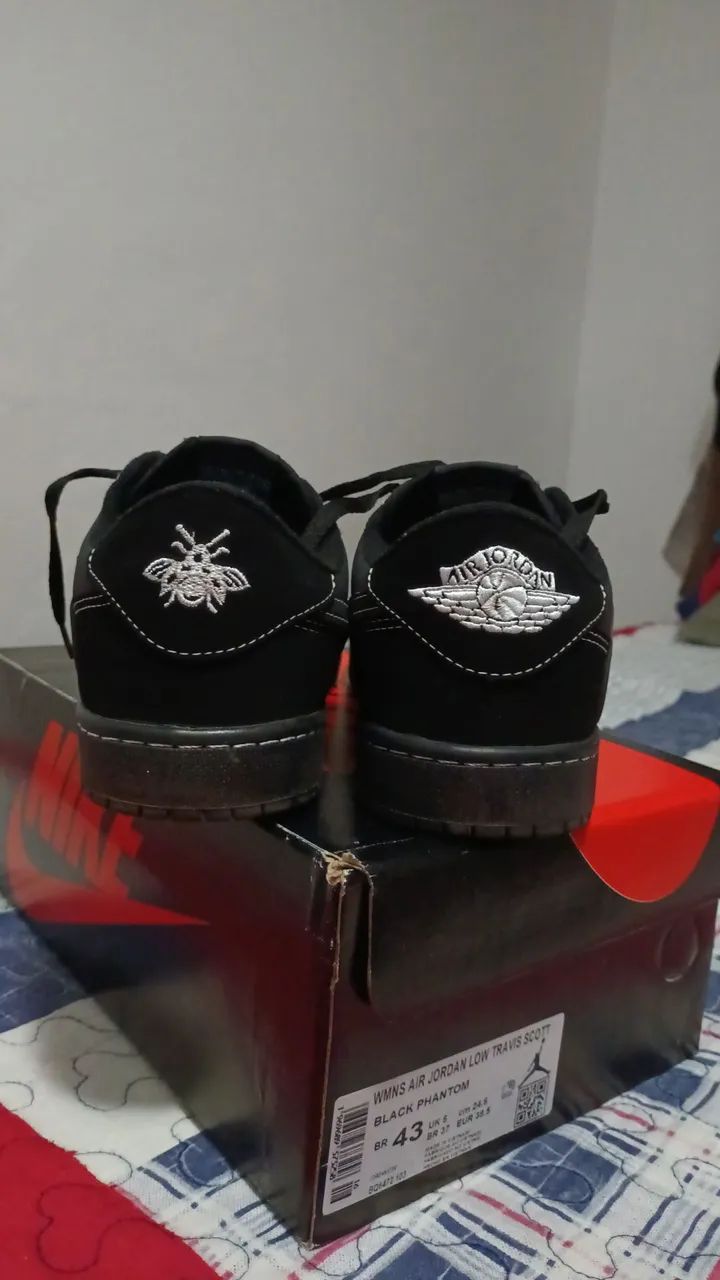 Air Jordan low Travis Scott Black Phanton - Foto 2